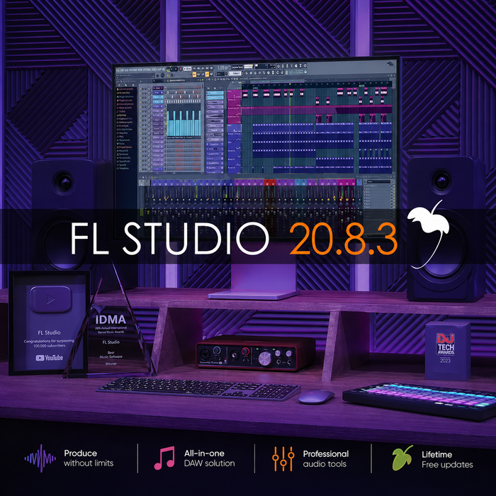 FL Studio 20.8.3 (Mac) | 1 Equipo | Permanente