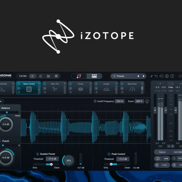 iZotope Ozone 12 (Windows / Mac) | 1 Equipo | Permanente